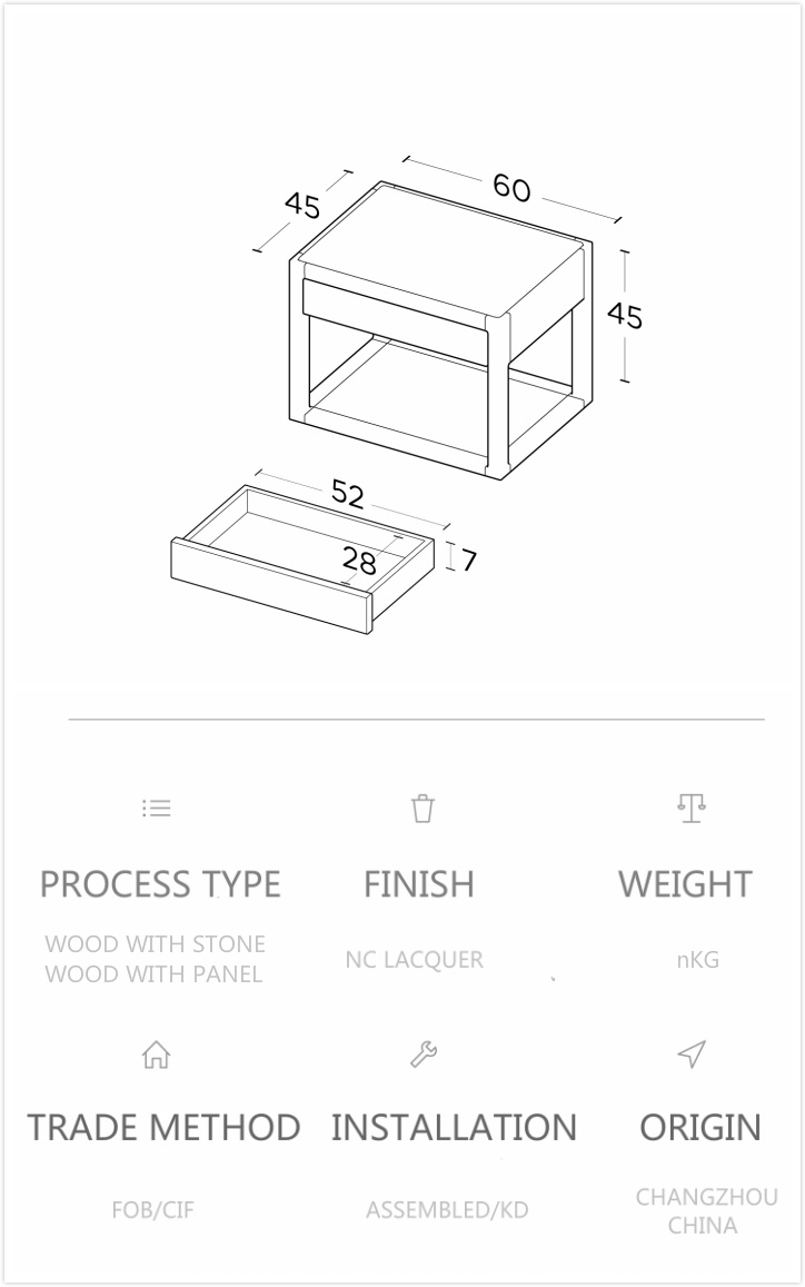 wood nightstand wood nightstand